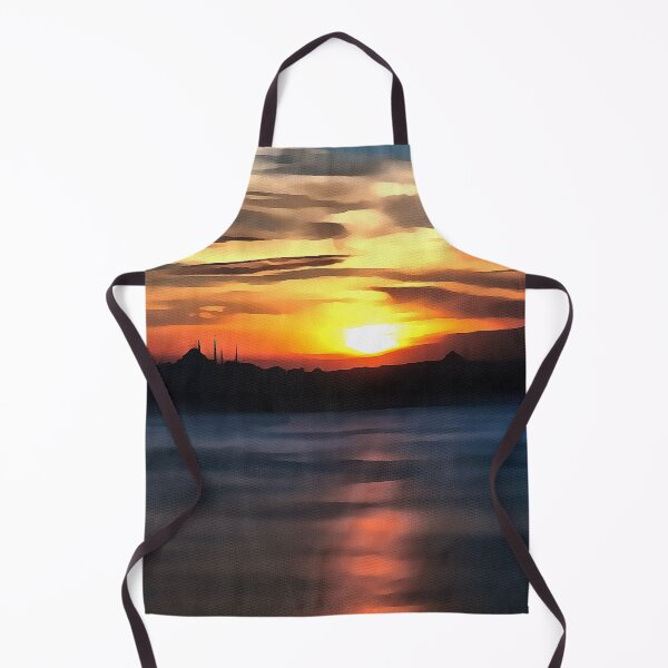 Item preview, Istanbul Skyline Against Beautiful Sunset designed and sold by taiche.