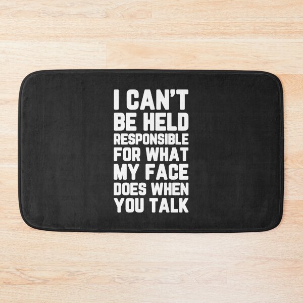 Item preview, Held Responsible Face Funny Quote designed and sold by quarantine81.