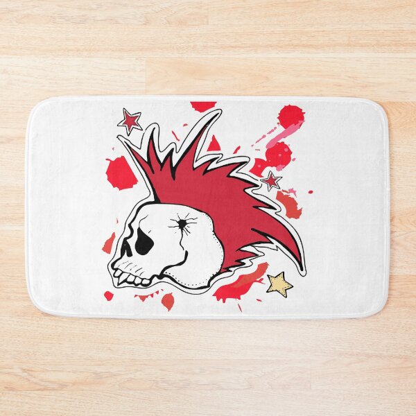 Item preview, Punk skull  designed and sold by TrishaMcmillan.