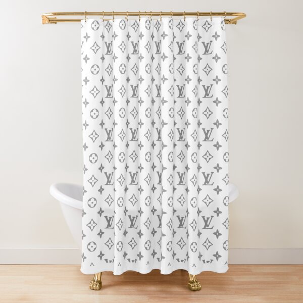 Louis gray Shower Curtain