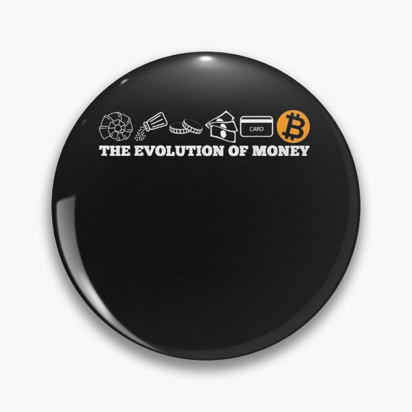 Item preview, The evolution of money bitcoin btc crypto cryptocurrency T-Shirt designed and sold by gato2458.