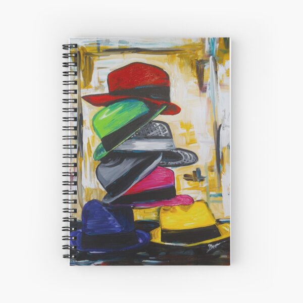I Wear Many Hats Spiral Notebook