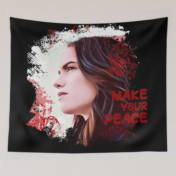 Item preview, Wynonna Earp "Make Your Peace" Digital Grunge Painting designed and sold by SlipTees.