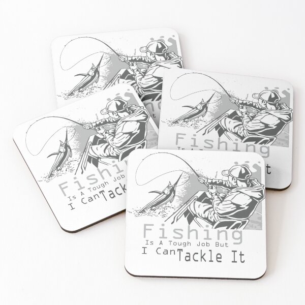 Item preview, Fishing Is A Tough Job But I Can Tackle It Valentines Day Gifts For Fisherman & Anniversary Gift For Him  designed and sold by Outija.