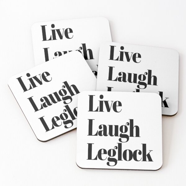 Item preview, Brazilian Jiu Jitsu | Live Laugh Leglock - BJJ designed and sold by MMA Apparel.
