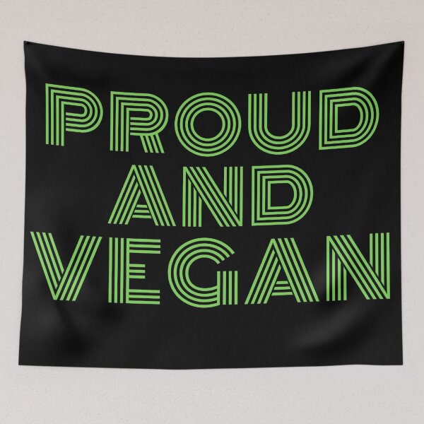 Item preview, PROUD AND VEGAN designed and sold by cbishopbailey.