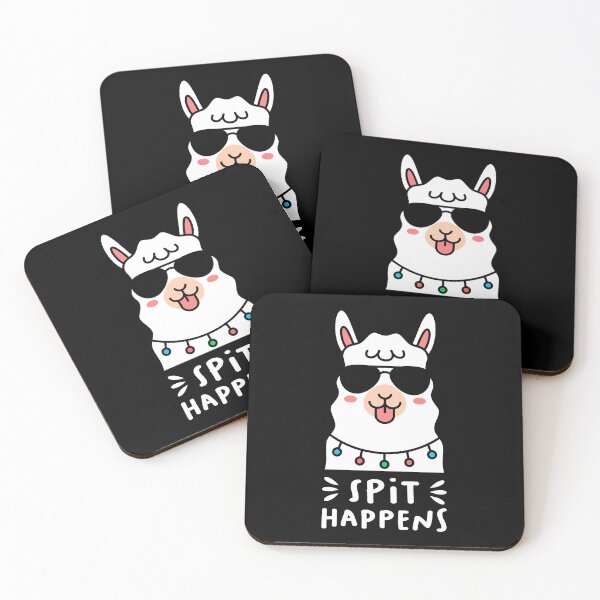 Item preview, Spit Happens. Silly Llama. designed and sold by TashaVector.