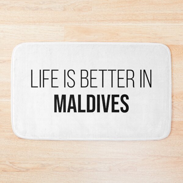 Item preview, Life is better in Maldives designed and sold by XCIV.