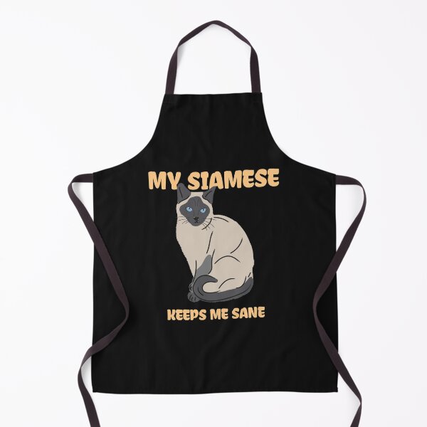 Item preview, My Siamese Keeps Me Sane designed and sold by curledup-cat.