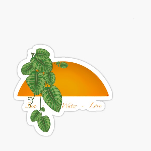 Plant love Sticker