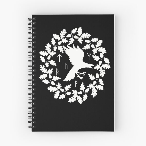 Item preview, Viking Runes and Raven Norse Mythology  designed and sold by Tatt-Hooligans.