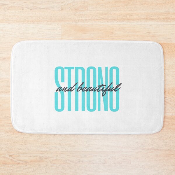 Item preview, Strong and Beautiful Design in Aqua Blue designed and sold by AMS-ART.