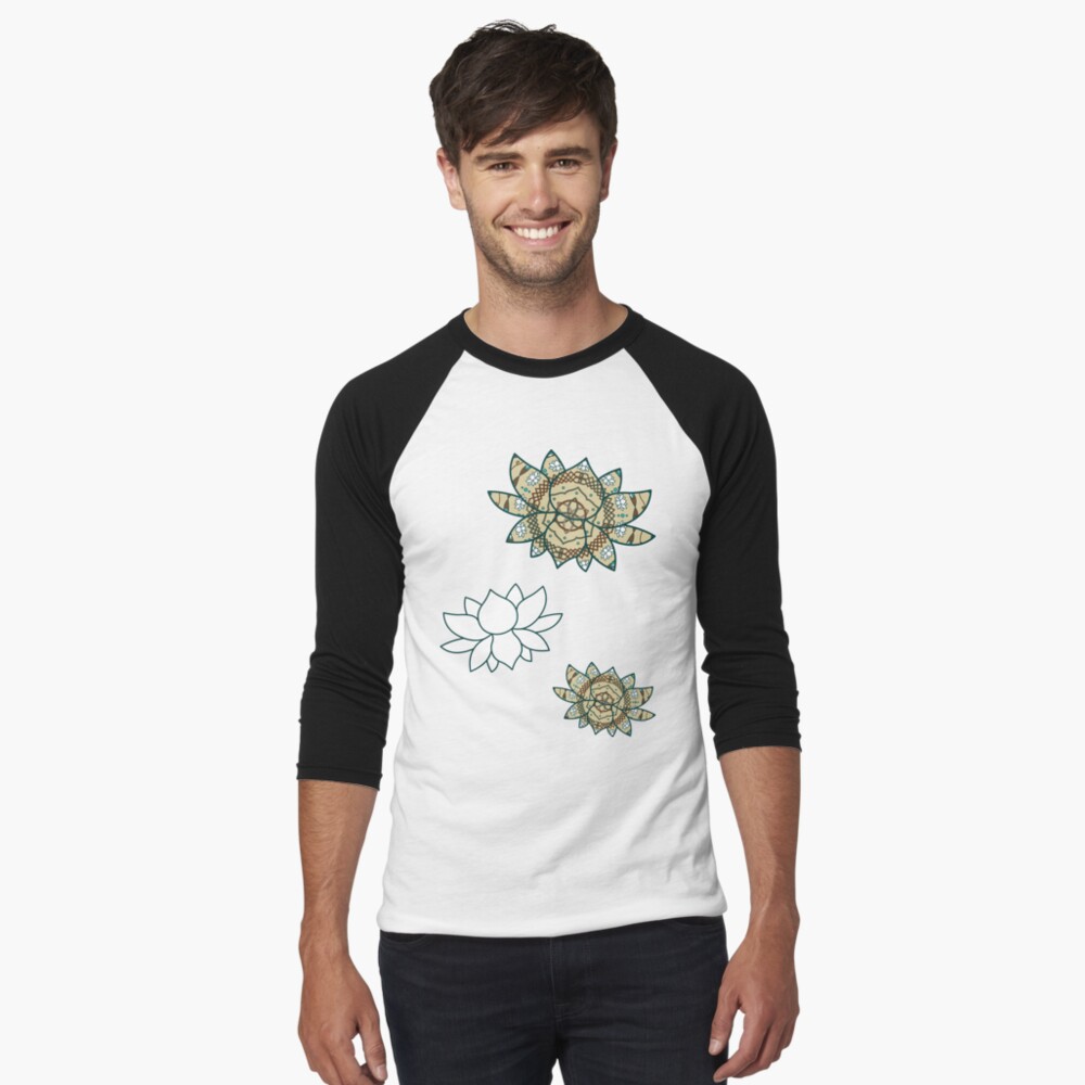 Item preview, Baseball ¾ Sleeve T-Shirt designed and sold by ValerieDesigns.