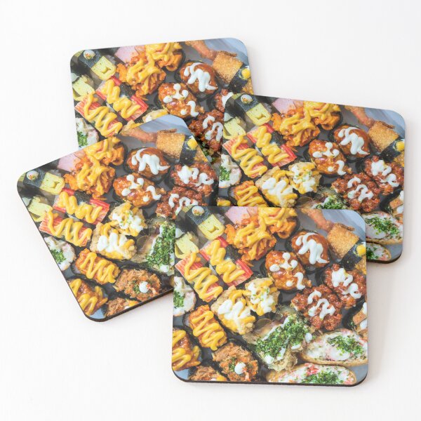 Item preview, Various kinds of sushi served on a box. designed and sold by ellinnur.
