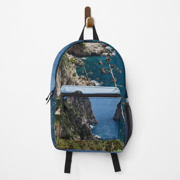 Item preview, Faraglioni Sea Stacks and Agave Bloom Spikes - the Magic of Capri, Italy designed and sold by Georgia Mizuleva.
