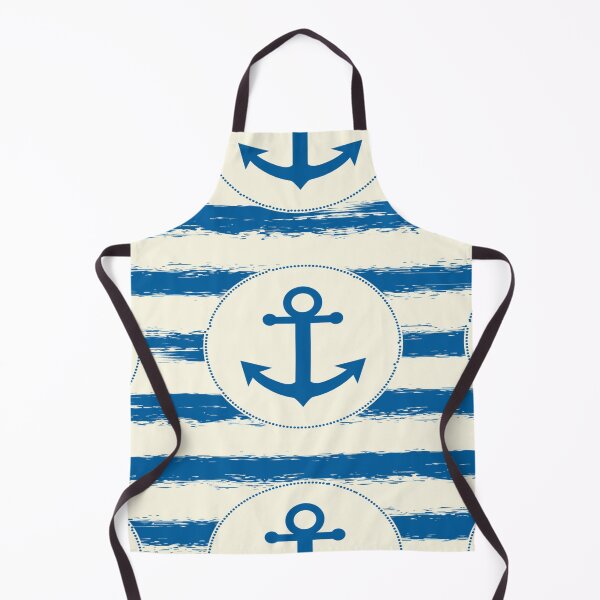 Item preview, Sailor blue anchor pattern designed and sold by Cocodek.