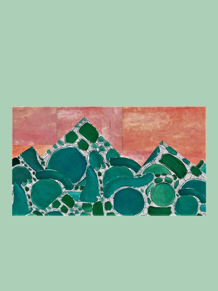 Thumbnail 4 of 4, Samsung Galaxy Phone Case, blushy landscape designed and sold by BasilTime.