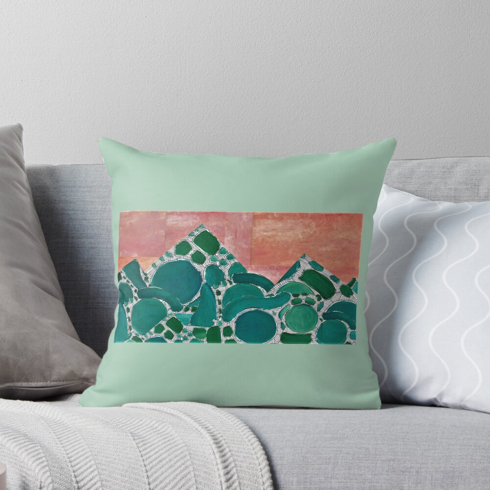 Item preview, Throw Pillow designed and sold by BasilTime.