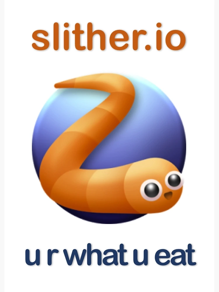 Slither io Greeting Card by HydroRed