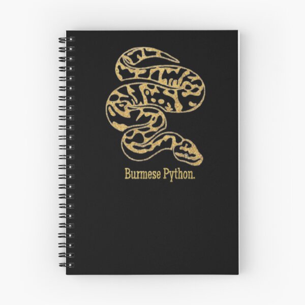 Item preview, Cute Gold Burmese Python funny gift idea for wildlife and animals lovers  designed and sold by AYACHI90.