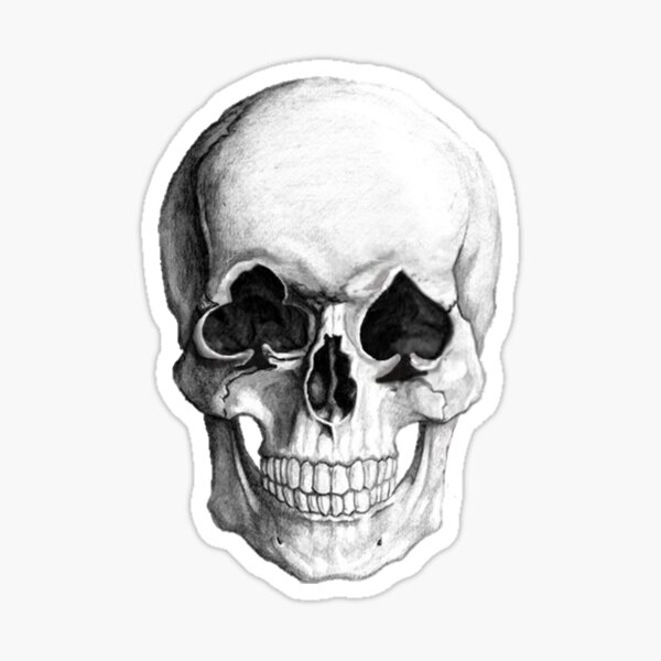 SKULL SUITS Pegatina