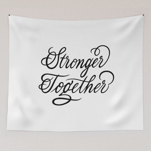 Item preview, Stronger together designed and sold by Zagach Letters.