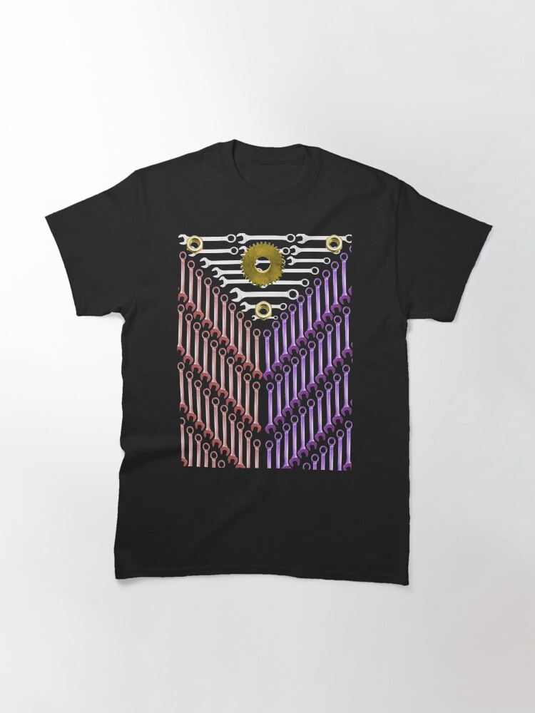 Thumbnail 3 of 7, Classic T-Shirt, Mechanic Shirt - Pride designed and sold by Box102.