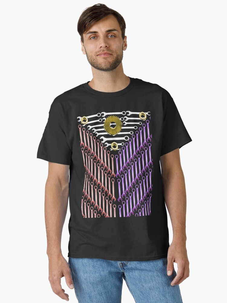 Thumbnail 1 of 7, Classic T-Shirt, Mechanic Shirt - Pride designed and sold by Box102.