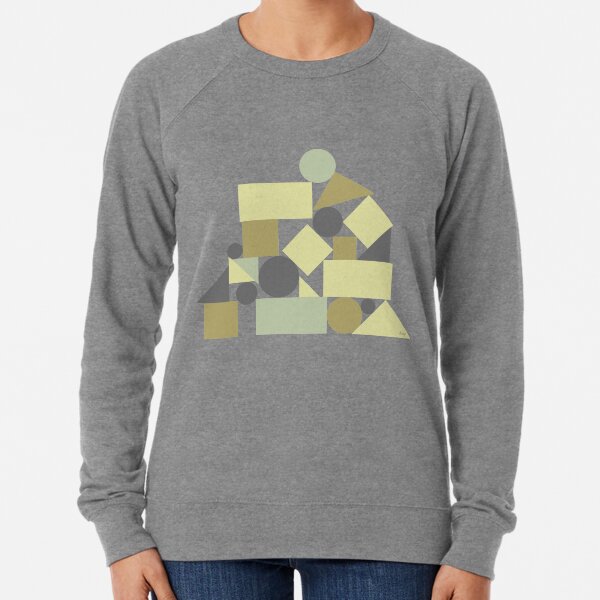 The balance of geometries Lightweight Sweatshirt