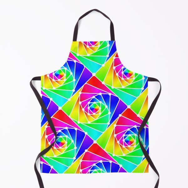 Item preview, Rainbow Helix prime spriral seamless pattern designed and sold by Michael Pulley.