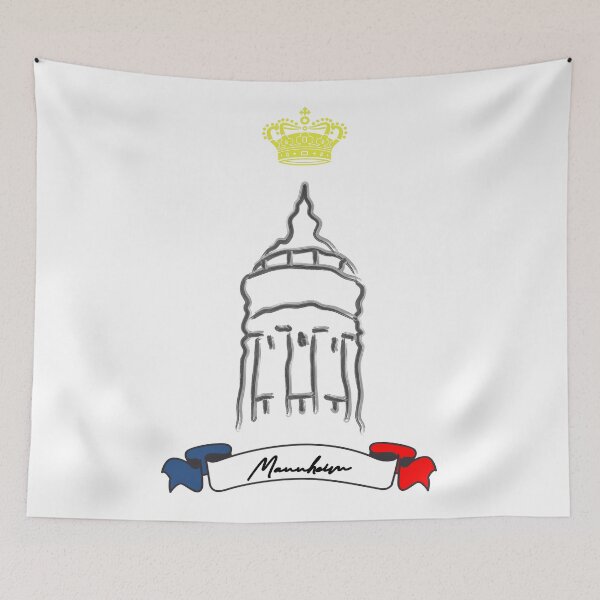 Item preview, Mannheim water tower designed and sold by Harinko.