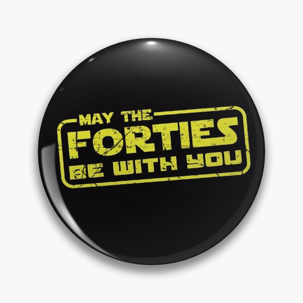Item preview, May the Forties Be With You Shirt 40th Birthday gift designed and sold by Majesticoo.