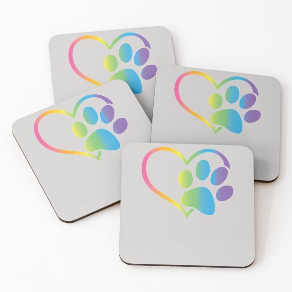 Item preview, Heart Paw Print Dog Cat Lover Valentines Day designed and sold by GINIART.