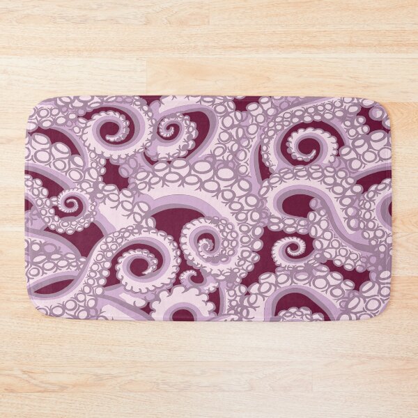 Item preview, Pink purple octopus tentacle pattern designed and sold by Cocodek.