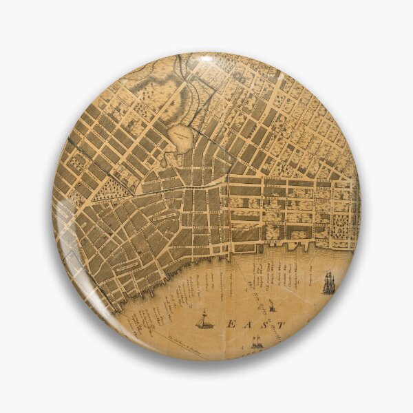 Item preview, Accurate plan of the city of New York 1797 designed and sold by Maestroedems.