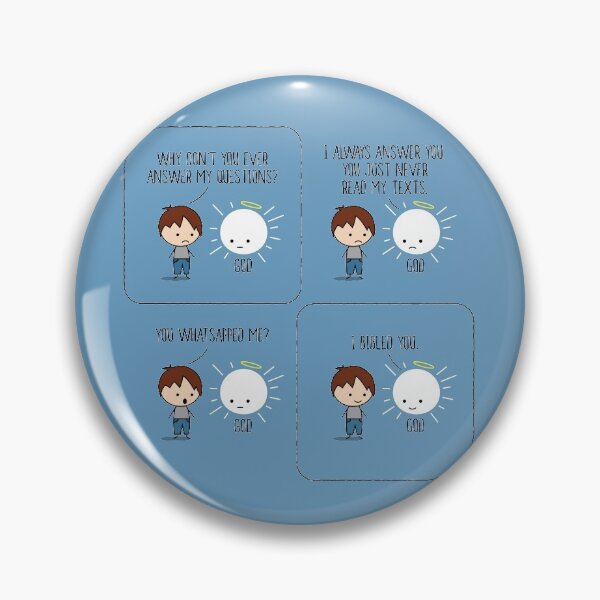 Item preview, God never answers designed and sold by Yincinerate.