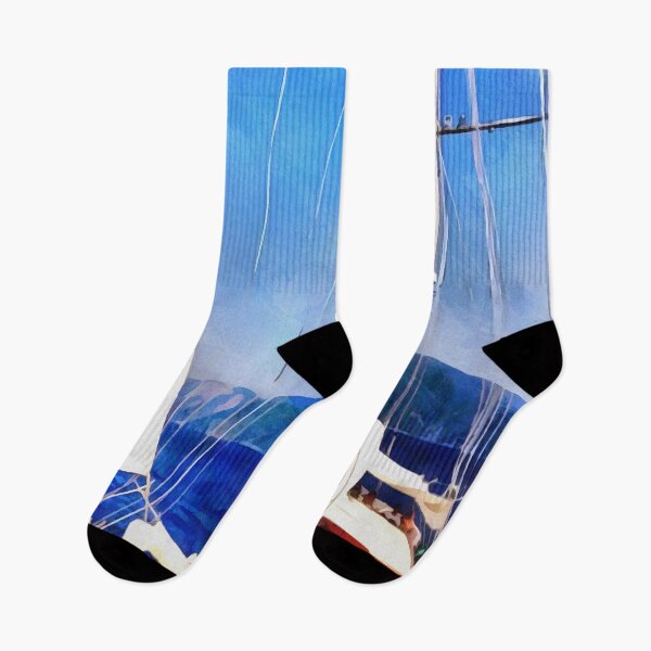 Item preview, Land Was Created For Boats To Visit Sailing Art designed and sold by taiche.