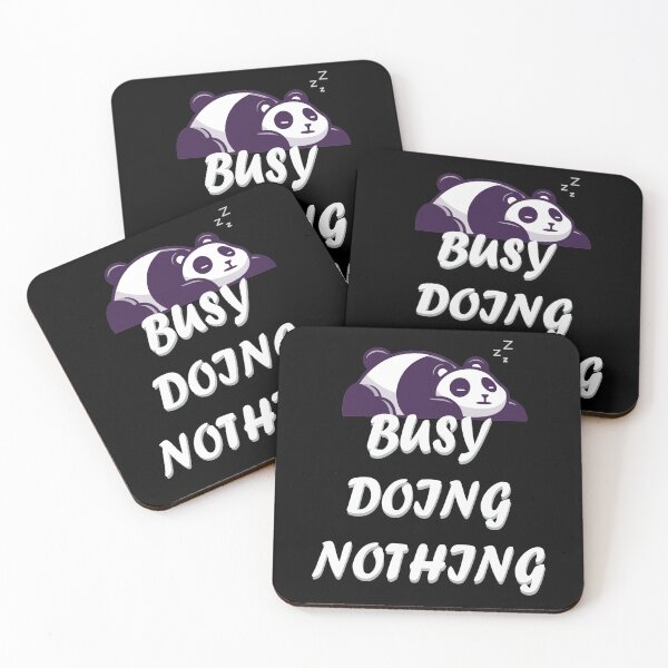 Item preview, Busy Doing Nothing Panda designed and sold by Dynamic-Design.