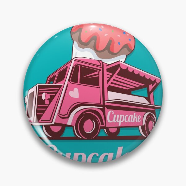 Item preview, Food Truck Cupcake Birthday Cake Bakery designed and sold by aurielaki.