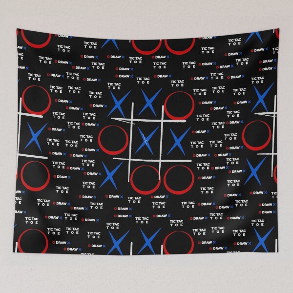 Item preview, DRAW - Tic tac toe (noughts and crosses )  game pattern designed and sold by BetterDreams.