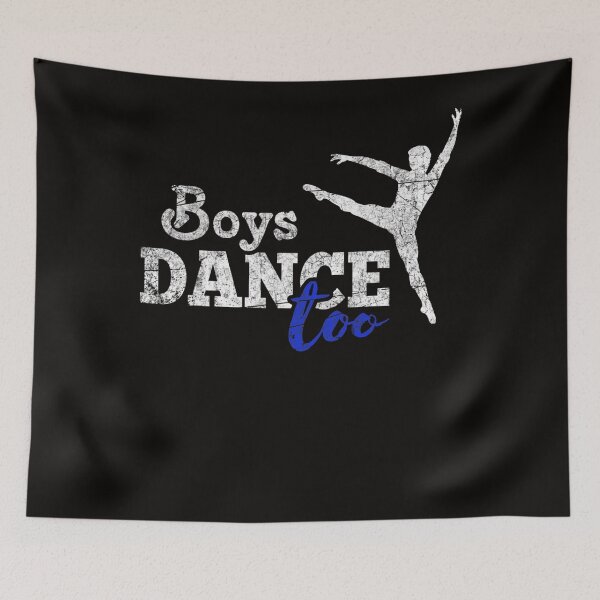 Item preview, Boys Dance Too Ballet Dancer I Funny Men Dancer Gift designed and sold by RonaldDaughtry.