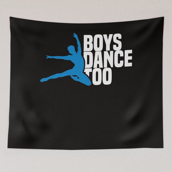 Item preview, Boys Dance Too Ballet Dancing Ballerina Ballet Dancer designed and sold by RonaldDaughtry.
