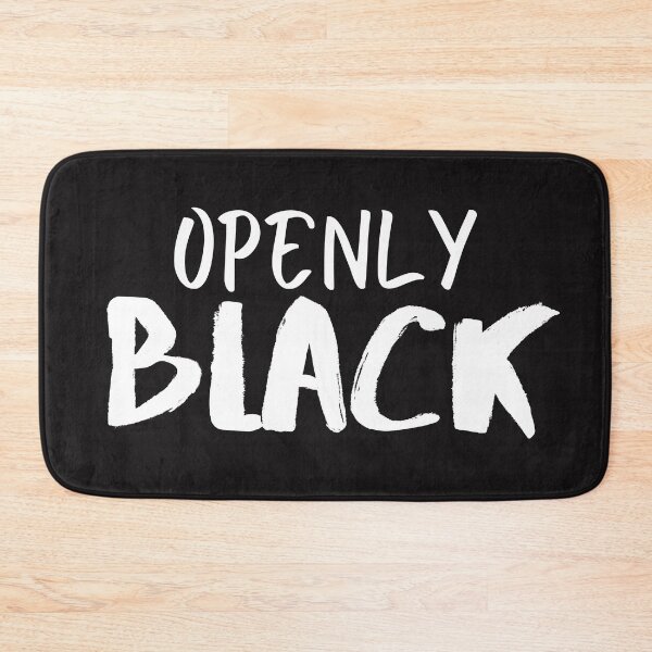 Item preview, Openly Black Typography designed and sold by Jhaustria.