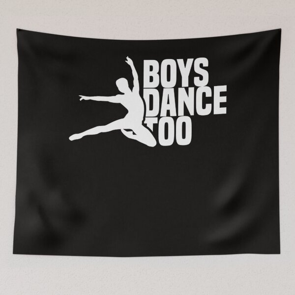 Item preview, Boys Dance Too Ballet Dancing Ballerina Ballet Dancer designed and sold by RonaldDaughtry.