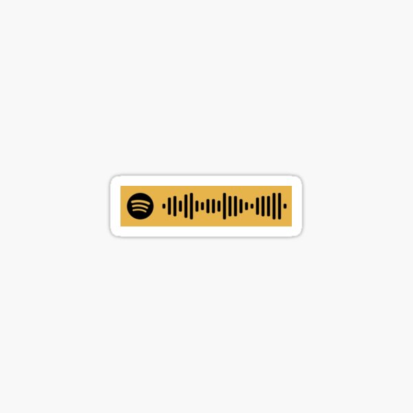 DEPARTURE! Spotify Code Sticker