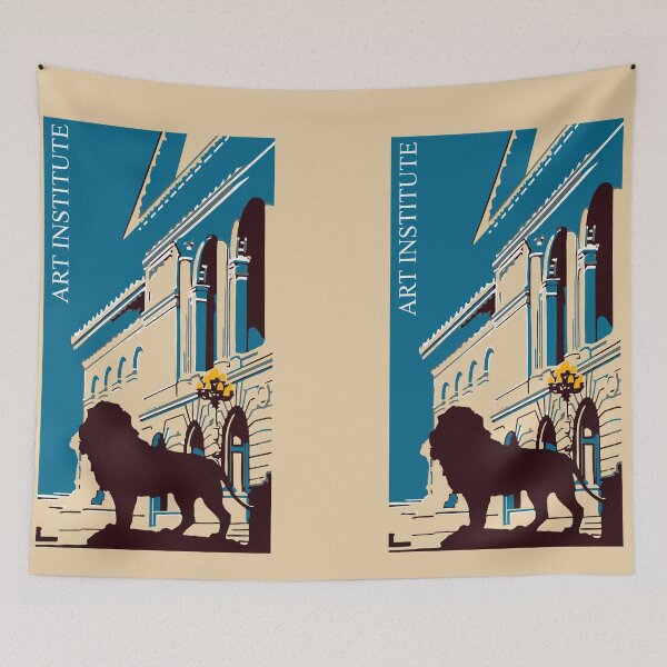 Item preview, Art institute Chicago retro designed and sold by aapshop.