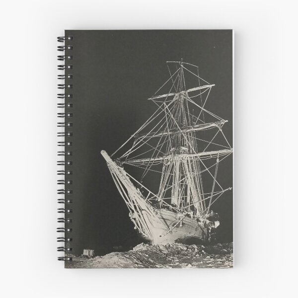 Item preview, Shackleton's Endurance by night, trapped in the ice and photographed by Frank Hurley in 1915 designed and sold by Pelikancrazy.