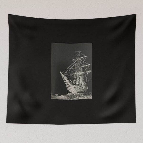 Item preview, Shackleton's Endurance by night, trapped in the ice and photographed by Frank Hurley in 1915 designed and sold by Pelikancrazy.