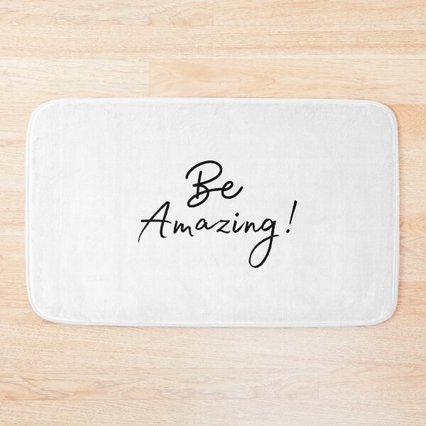Item preview, Be Amazing, Quote Design designed and sold by AMS-ART.