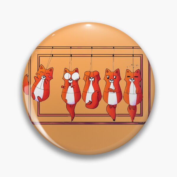 Item preview, You want something cute, funny and relaxing? Look, it's an fox pendulum! designed and sold by MarvelousPSart.